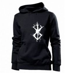 Женское худи Berserk label - PrintSalon