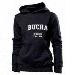 Женское худи BUCHA - PrintSalon