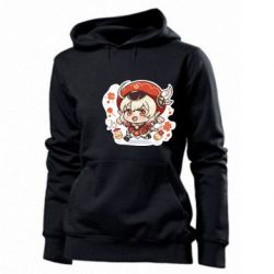 Женское худи Cute Klee - PrintSalon