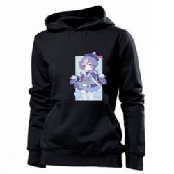 Женское худи Cute Qiqi - PrintSalon