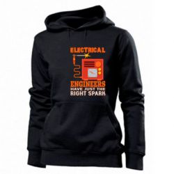 Женское худи Electrical Engineer - PrintSalon