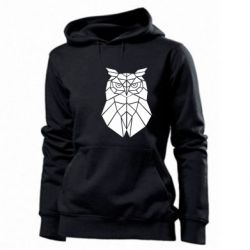 Худі жіноче Geometric Owl - PrintSalon