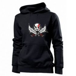 Женское худи God of war Kratos vector - PrintSalon