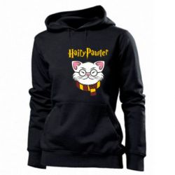 Женское худи Harry Potter cat - PrintSalon