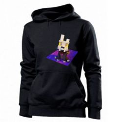 Женское худи Minecraft King - PrintSalon