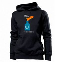 Худі жіноча Molotov cocktail - PrintSalon