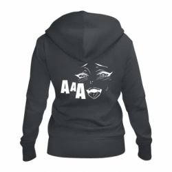Жіноче худі на блискавці AAA-hegao - PrintSalon