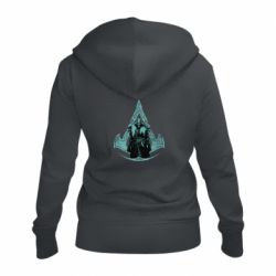 Женское худи на молнии Assassin's Creed Valhalla Art - PrintSalon