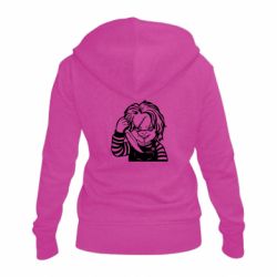 Жіноче худі на блискавці Чакі - PrintSalon