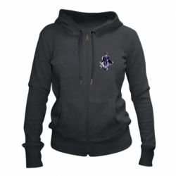 Женское худи на молнии Дазай и Чуя - PrintSalon