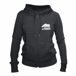 Женское худи на молнии Grand Vitara rhino