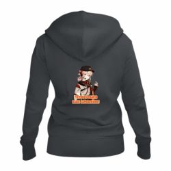 Женское худи на молнии Кадзуха в маке