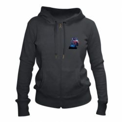 Женское худи на молнии Mass effect n7 - PrintSalon