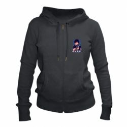 Жіноче худі на блискавці Scaramouche with gnosises - PrintSalon