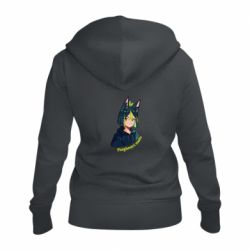Женское худи на молнии Thighnari main - PrintSalon