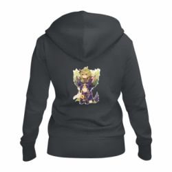 Женское худи на молнии Тигнари с Коллеи - PrintSalon