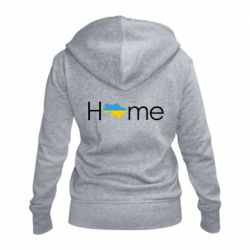 Женская худи на молнии Украина дом!