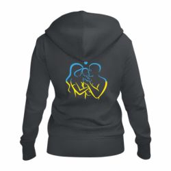 Жіноча худі на блискавці Україна! Сім'я!