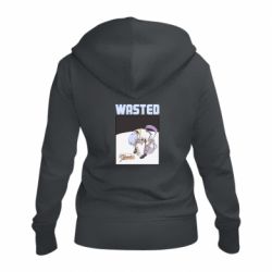 Женское худи на молнии Wasted Ayato - PrintSalon