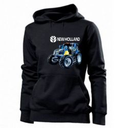 Худі жіноче New Holland tractor - PrintSalon