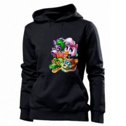 Женское худи Персонажи FNAF - PrintSalon