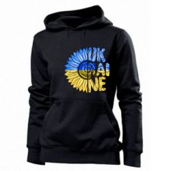 Женское худи Подсолнух Украина! - PrintSalon