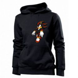 Женское худи Shadow the hedgehog - PrintSalon