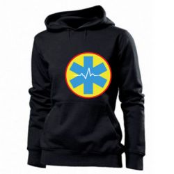 Женское худи Скорая помощь - PrintSalon