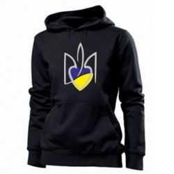 Женская худи Ukrainian heart - PrintSalon