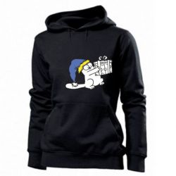 Женское худи Украинский кот саймона с подарком - PrintSalon