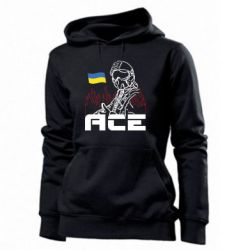 Женская худи Украинский летчик - PrintSalon