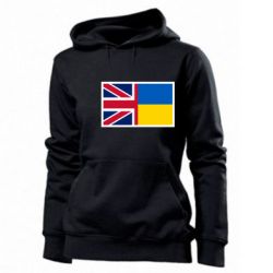 Женское худи Великобритания и Украина - PrintSalon
