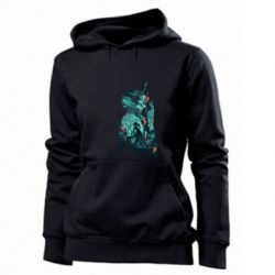 Женское худи Xiao silhouette - PrintSalon