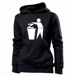 Женская худи Z is a trash - PrintSalon