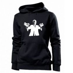 Женская худи Zelensky fuck putin - PrintSalon