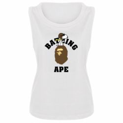 Женская майка A bathing ape peanuts - PrintSalon