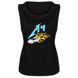 Женская майка A4 Lamba And Fire - PrintSalon