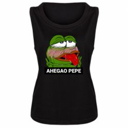 Женская майка Аhegao PePe