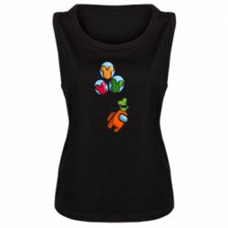 Женская майка Among Balloons - PrintSalon