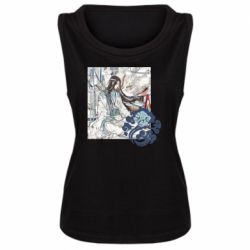 Женская майка Арт с Лань Чжань - PrintSalon