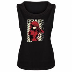 Майка жіноча Аска Євангеліон - PrintSalon