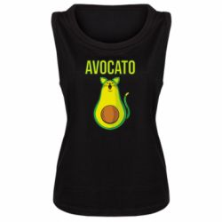 Женская майка Avocato - PrintSalon