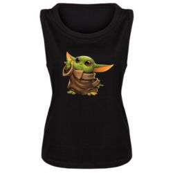 Майка жіноча Baby Yoda Force - PrintSalon