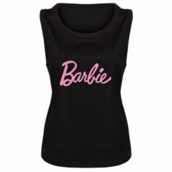 Женская майка Барби Лого - PrintSalon