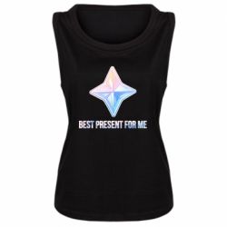 Женская майка Best present for me - PrintSalon