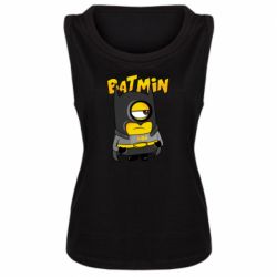 Женская майка Бэтмин Миньон - PrintSalon