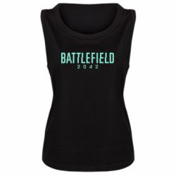 Женская майка Bettlefield 2042 - PrintSalon