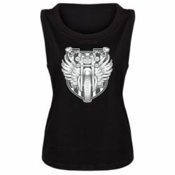 Женская майка Bike Shield Art - PrintSalon