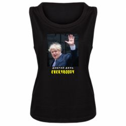 Женская майка Boris Johnson Everybody - PrintSalon