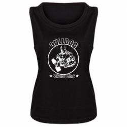 Женская майка Bulldog Fitness Club - PrintSalon